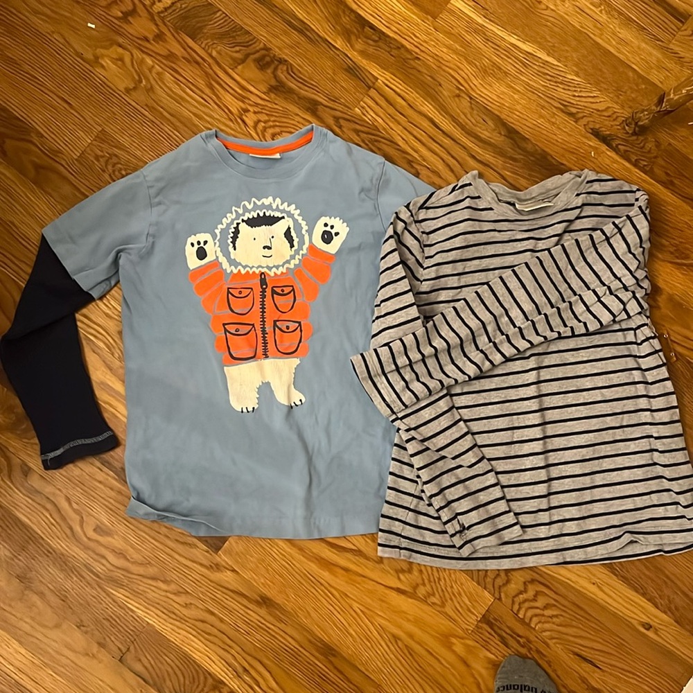 Hanna Andersson long sleeve tshirt 100% cotton 140 US 10